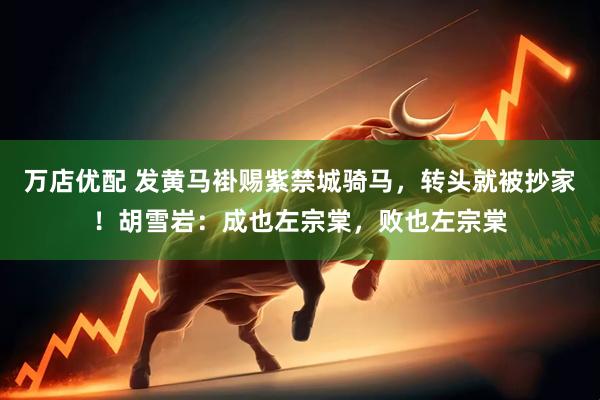 万店优配 发黄马褂赐紫禁城骑马，转头就被抄家！胡雪岩：成也左宗棠，败也左宗棠