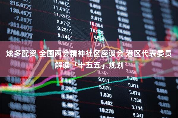 炫多配资 全国两会精神社区座谈会 港区代表委员解读「十五五」规划