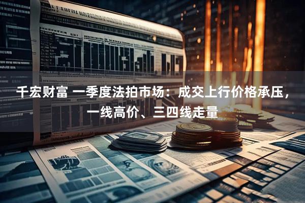 千宏财富 一季度法拍市场:成交上行价格承压,一线高价、三四线走量