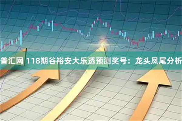 普汇网 118期谷裕安大乐透预测奖号：龙头凤尾分析